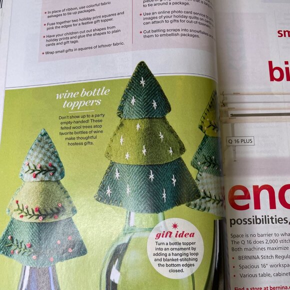 American Patchwork Quilting Crafting Magazine Dec 2021 Issue 173  Vol 29 No 6 u - Picture 7 of 11